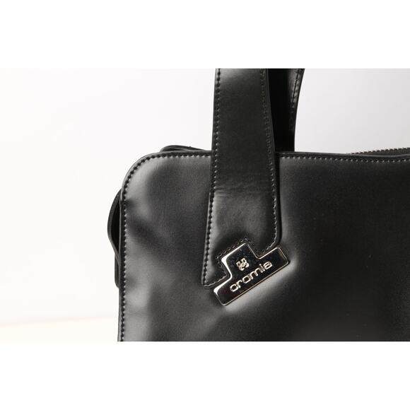 Cromia Black Women's Satchel Bag - Picture 6 of 13
